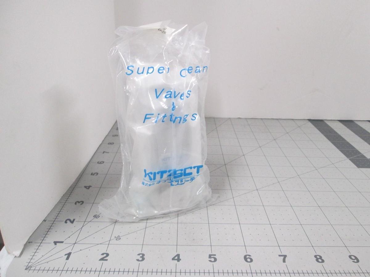Used Kitz, KD4TS-VC-EP-316L, SCV Two Step Valve, PCTFE-Seat, New