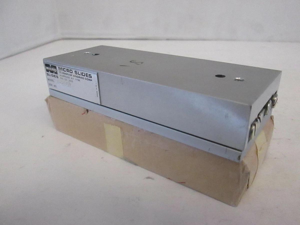 Used Micro Slides, Ball Bearing Slide Stage, A-2050, New No Box