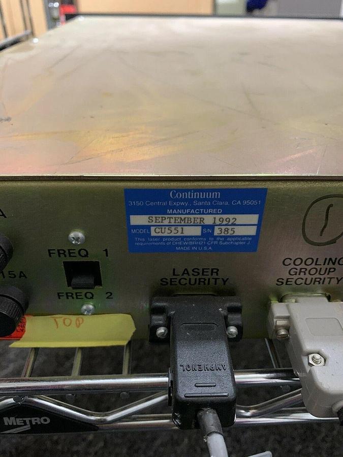 Used Continuum CU551, Used