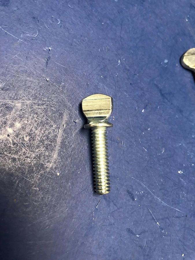 1/4 X 1" Thumb Screw, Type P - Mixed With and Without Shoulder, Lot of 65+