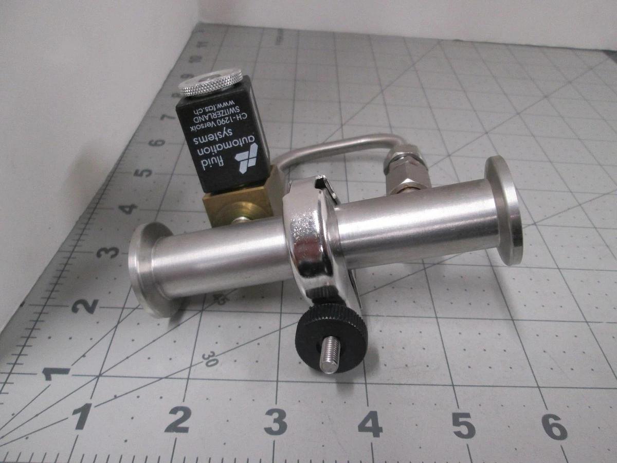 Alcatel, Fluid Automation Systems, CH-1290, Gas Manifold for Pump, New