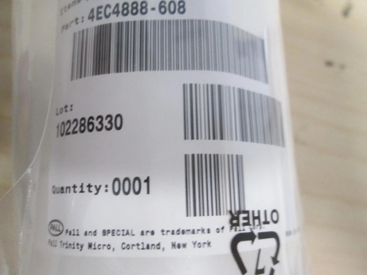 Pall, 4EC4888-608, Filter Used