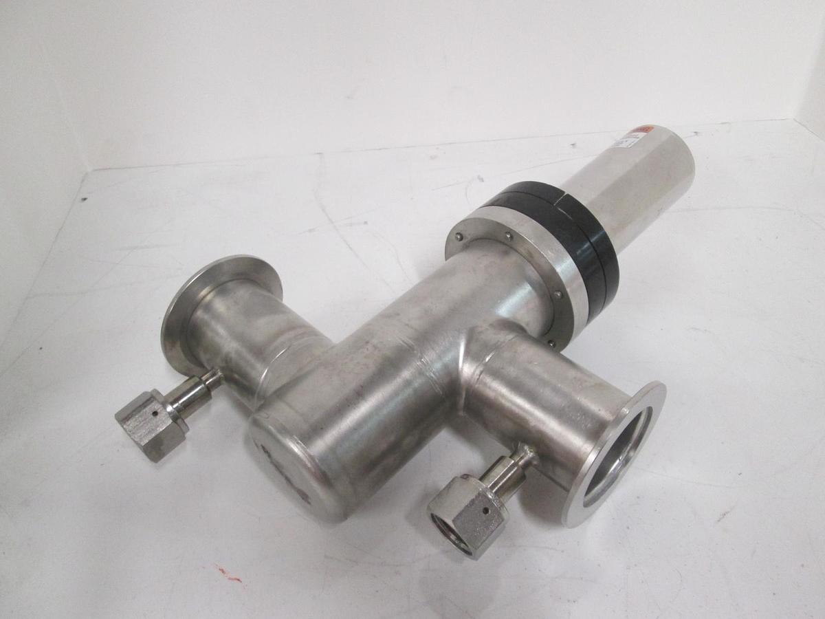 Used MDC, Inline Gate Valve w/ 2 Stage Ports, 1/2" VCR, Used