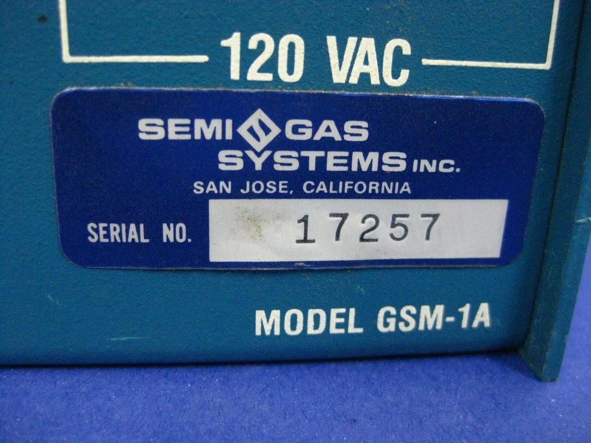 Used SEMI GAS SYSTEMS GSM-1A Gas Safety Monitor