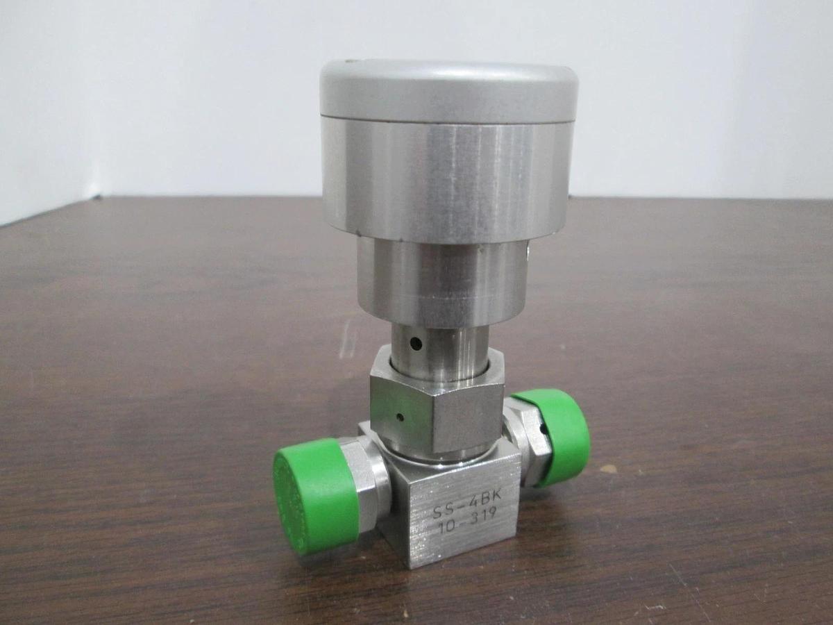Used Nupro, SS-4BK-10-319, Pneumatic Valve, Used