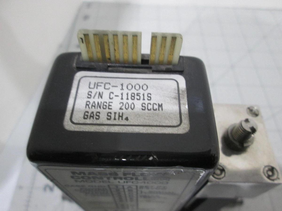 Used Unit, UFC-1000, Mass Flow Controller, SiH4, 200 SCCM, Used