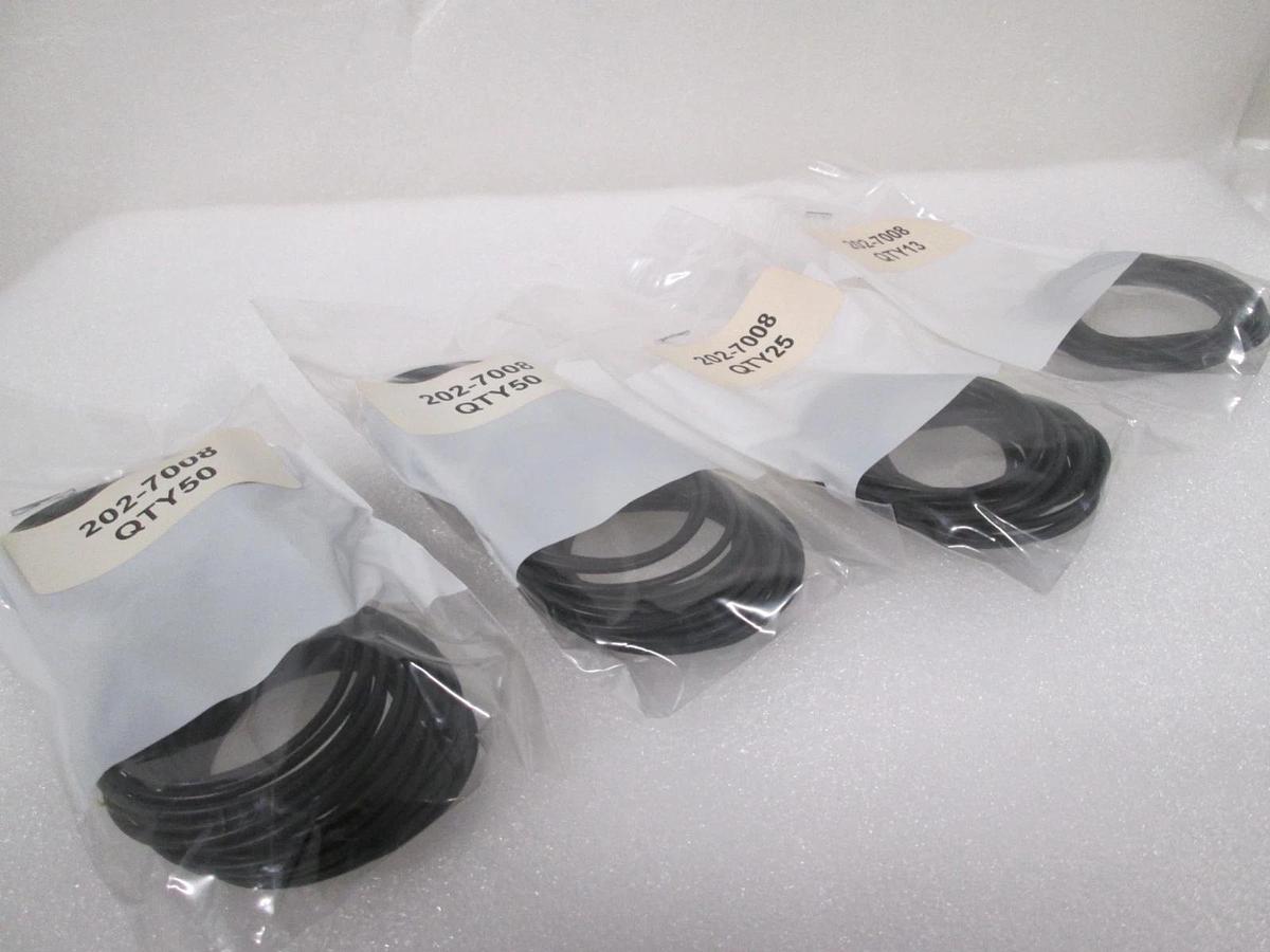 O-Ring, Black, 202-7008, New, Lot of 138