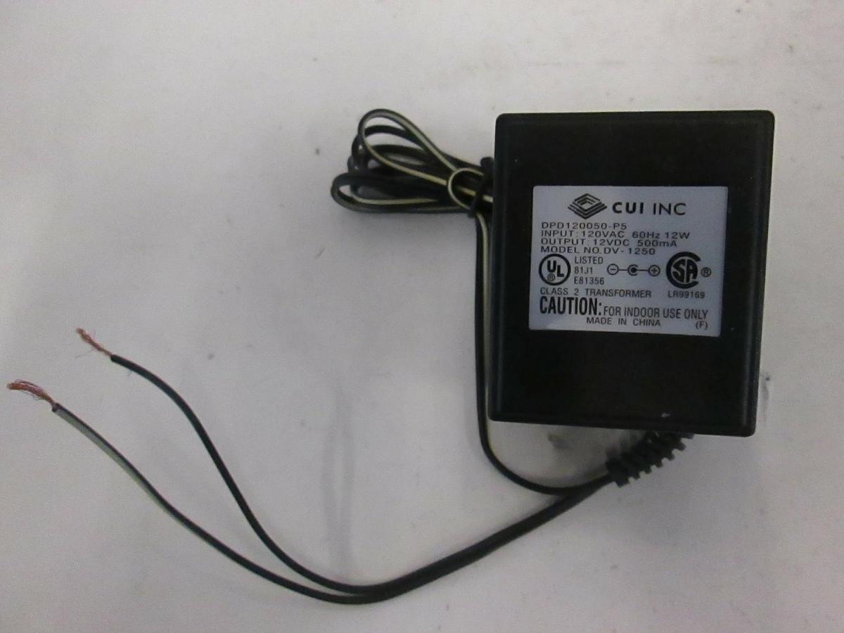 Used CUI Inc. Power Supply, DV-1250, Used