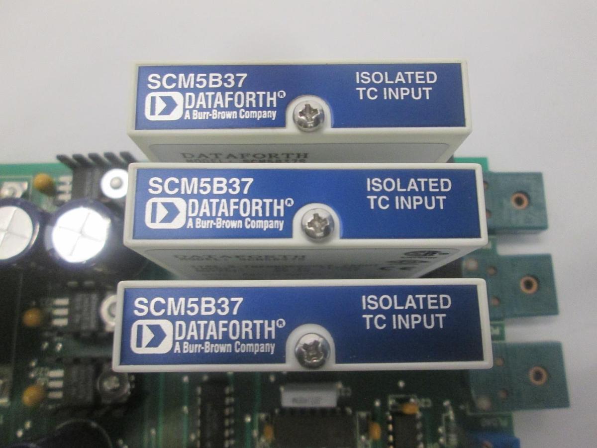 Used ICCI, 8002425, PCB Assy w/ 6 SCM5B37 Thermocouple Modules, Used