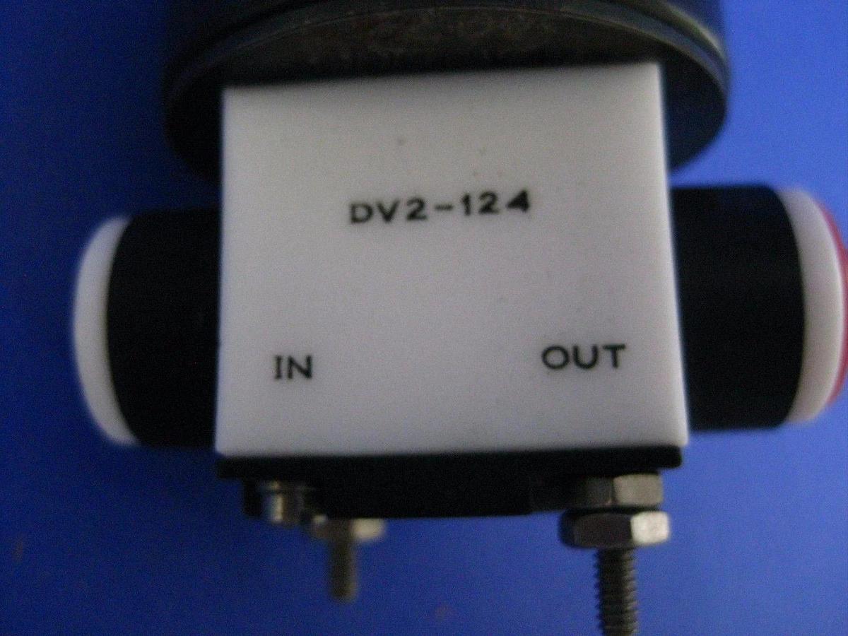 Fluorocarbon Delta Solenoid Valve, DV2-124NCA1, Normally Closed, New