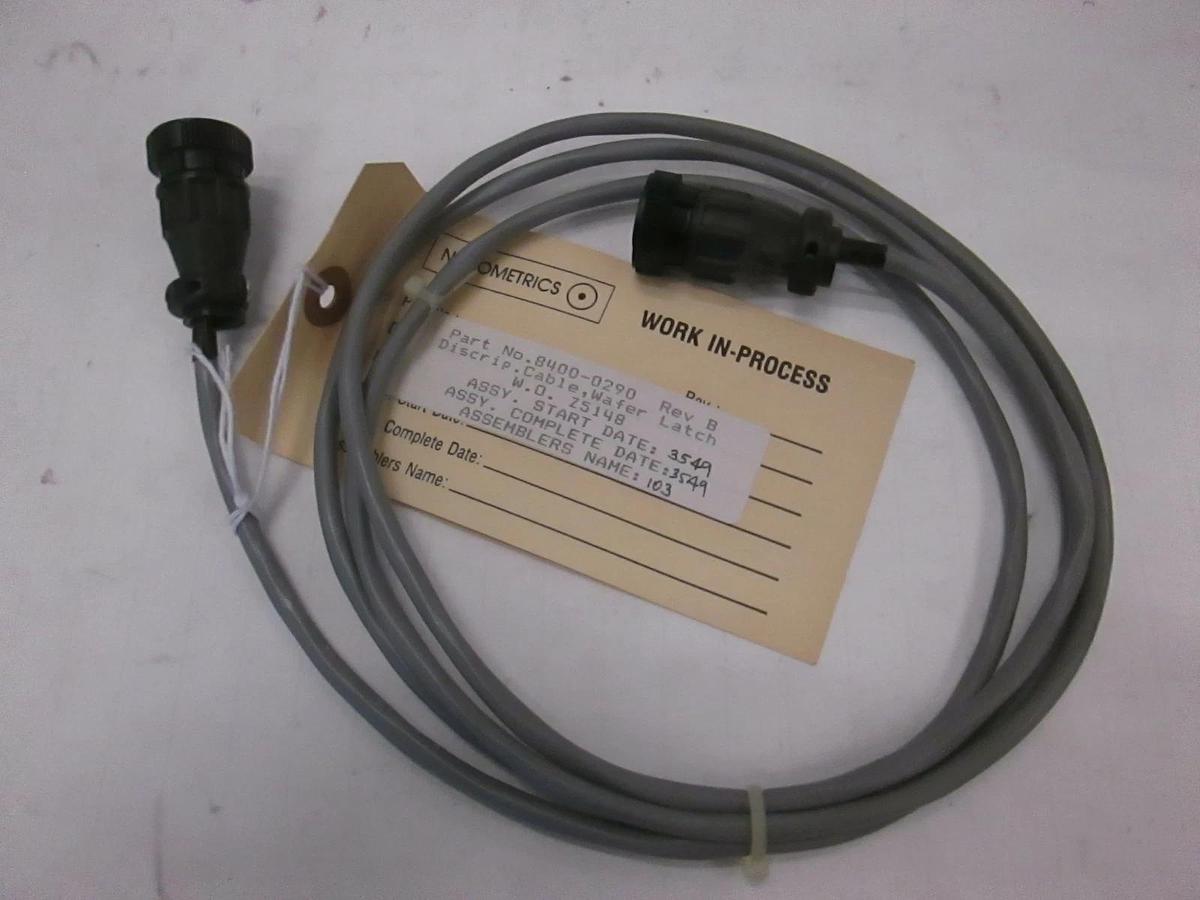 Used Nanometric Cable, Wafer Latch, 8400-0290, Used