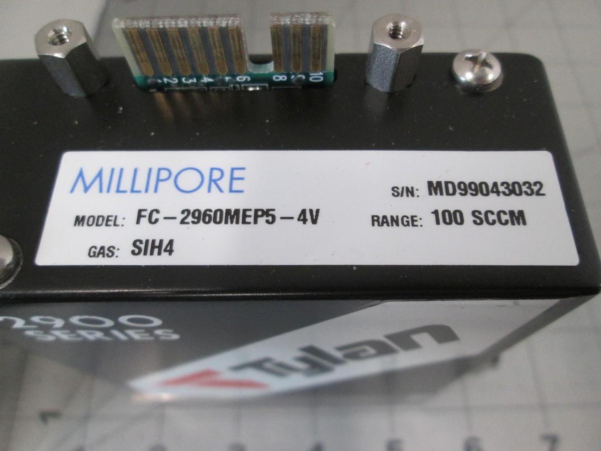 Used Tylan, FC-2960MEP5-4V, SiH4, 100 SCCM, Mass Flow Controller, New