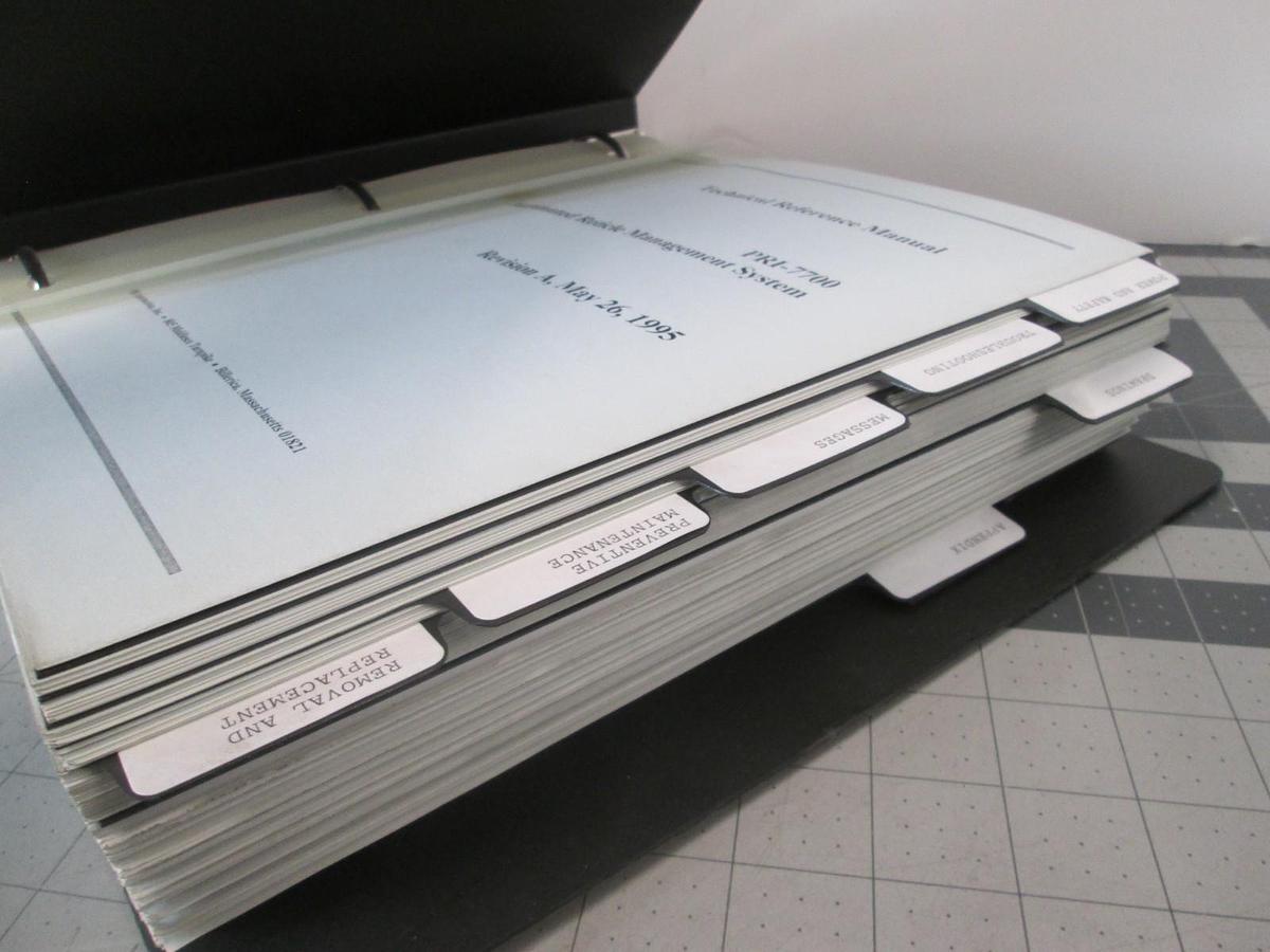 Used PRI Automation, PRI-7700 Technical Reference Manual REV A, Used