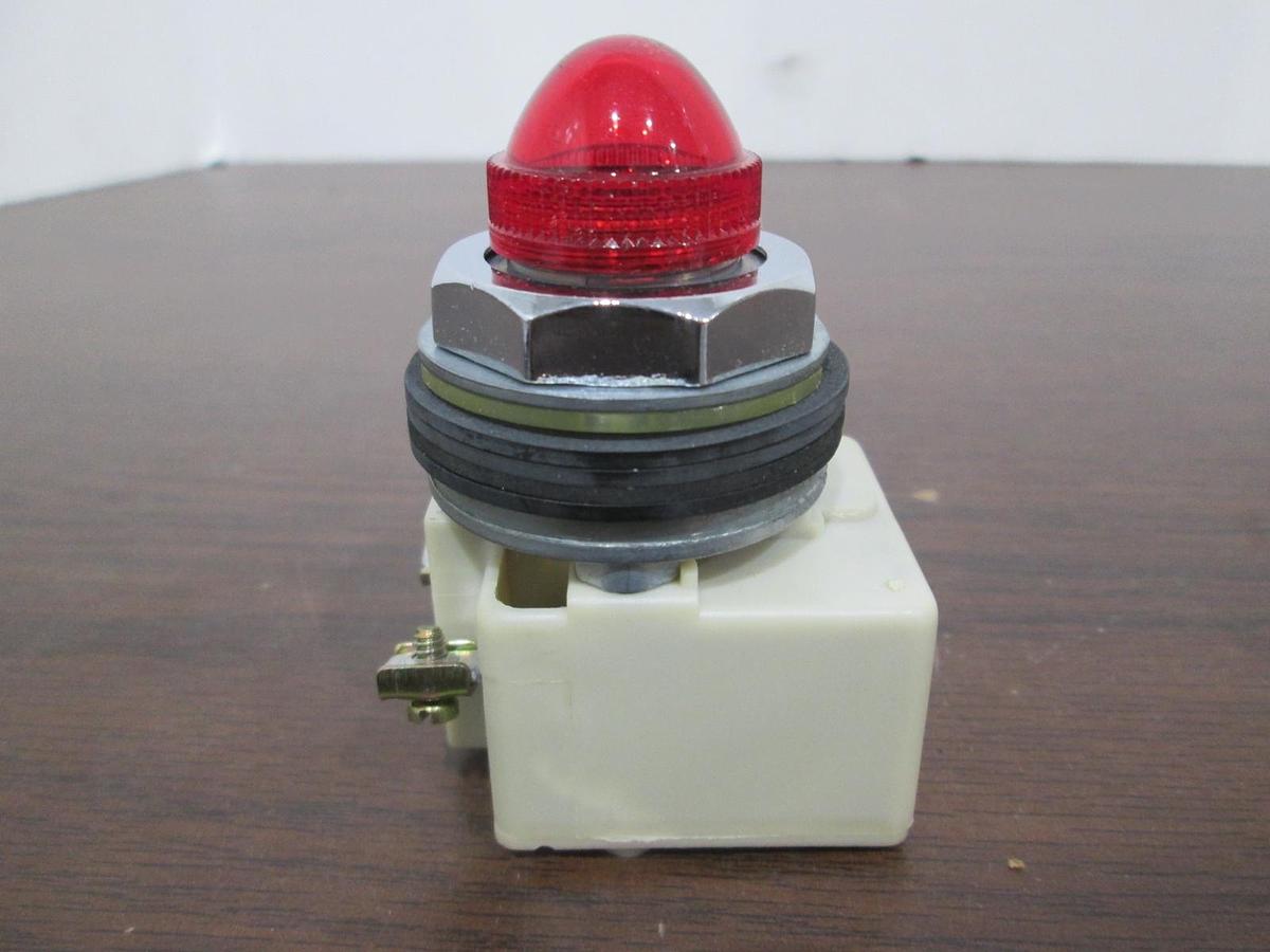 Used Schneider Electric, Class 9001, KM-14, Light Module w/ Red Light, Used