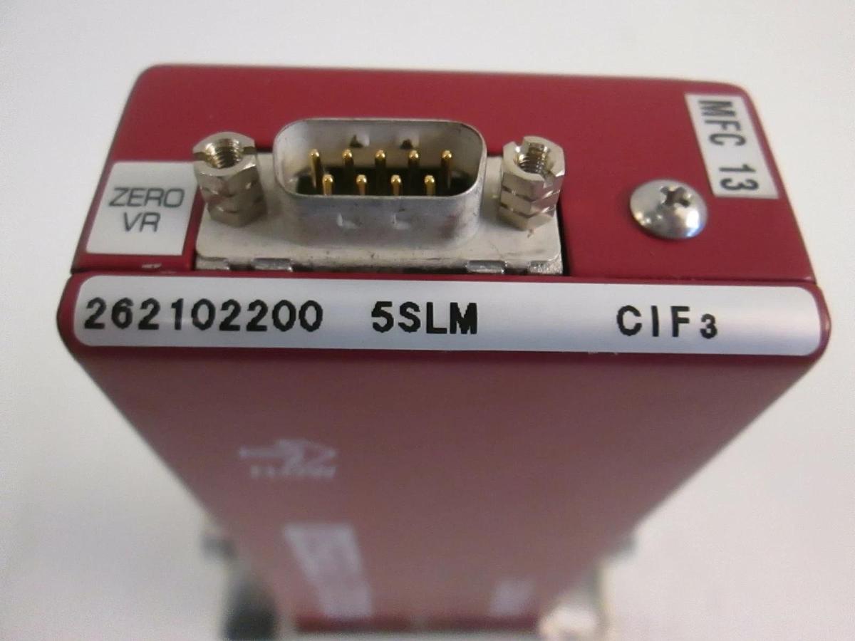 Used Stec SEC-7350 Mass Flow Controller, Surface Mount CIF3, 5 SLM, Used