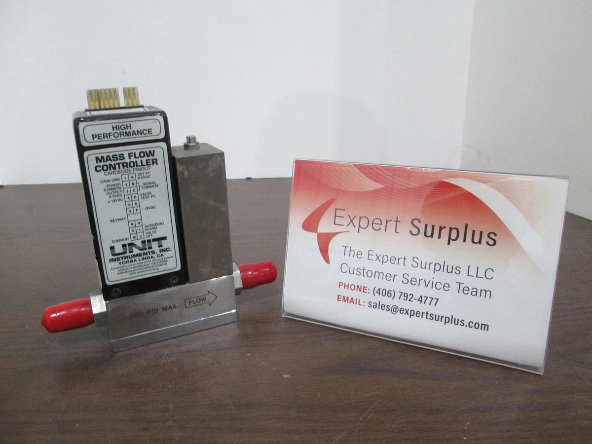 Used Unit, UFC-1210A, 1 SLM, O2, Mass Flow Controller, 1/4" Port, Used
