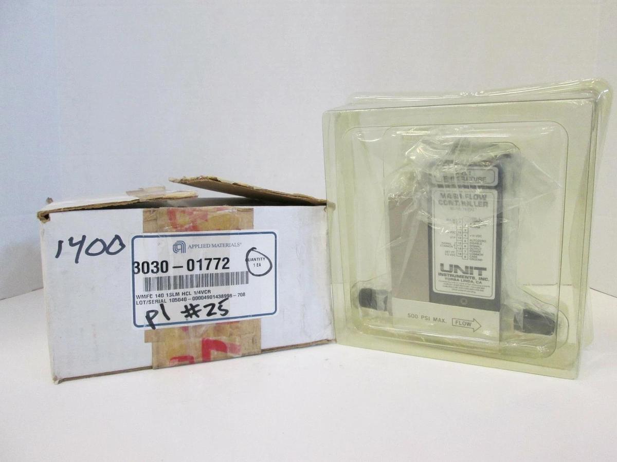 Refurbished Unit UFC-1400 Mass Flow Controller, HCL, 1 SLM