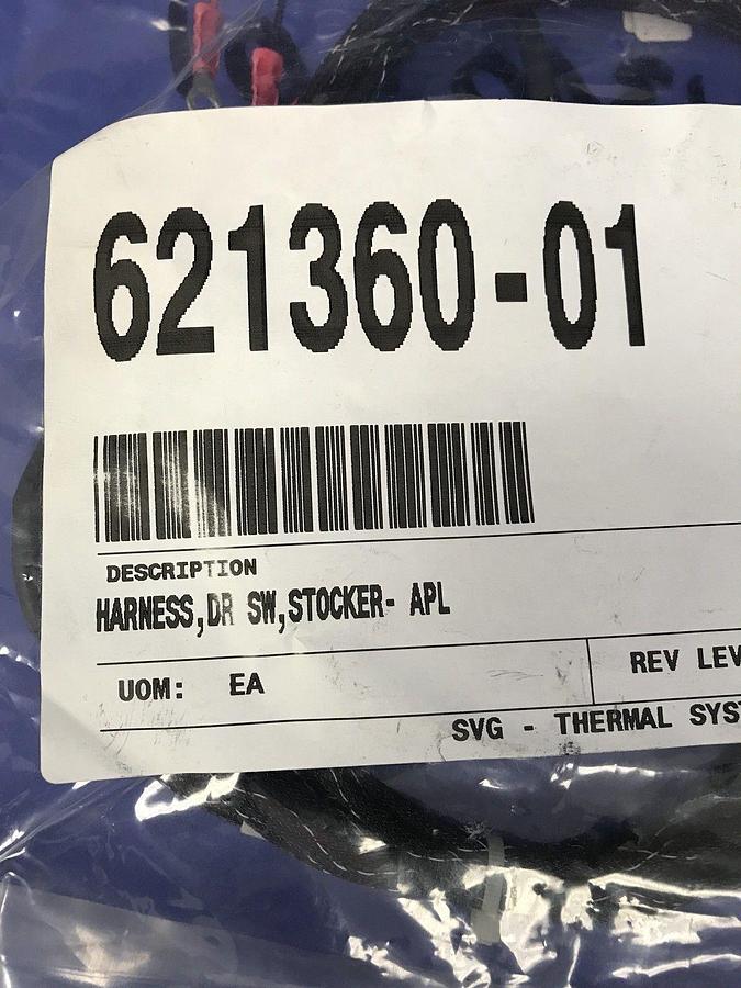 Used SVG 621360-01 Harness Assembly, DR SW, STOCKER - APL, New
