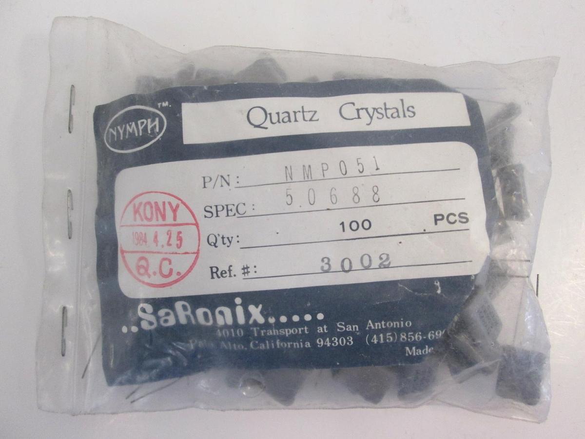 Used Nymph Quartz Crystal, NMP051, Lot of 100 NIP