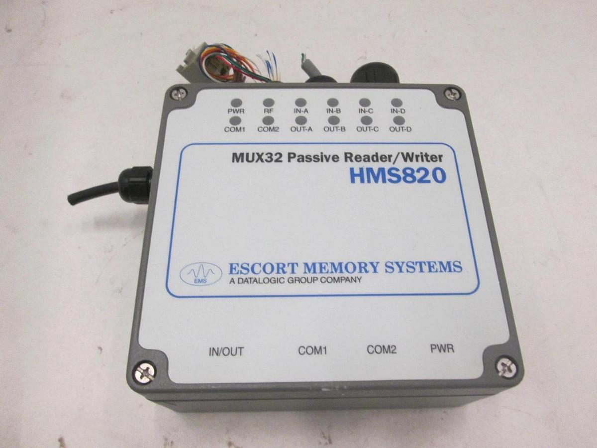 Used Escort Memory Systems, MUX32 Passive Reader/Writer, HMS820, Used