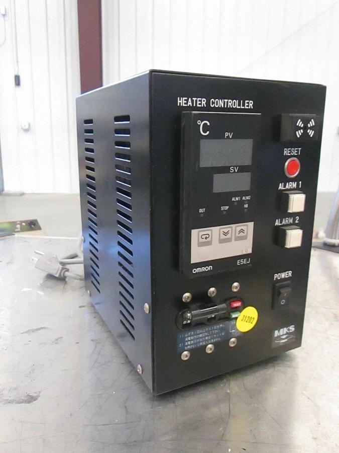 Used MKS HC-1 Heater Controller w/ Omron E5EJ Temperature Controller, Used