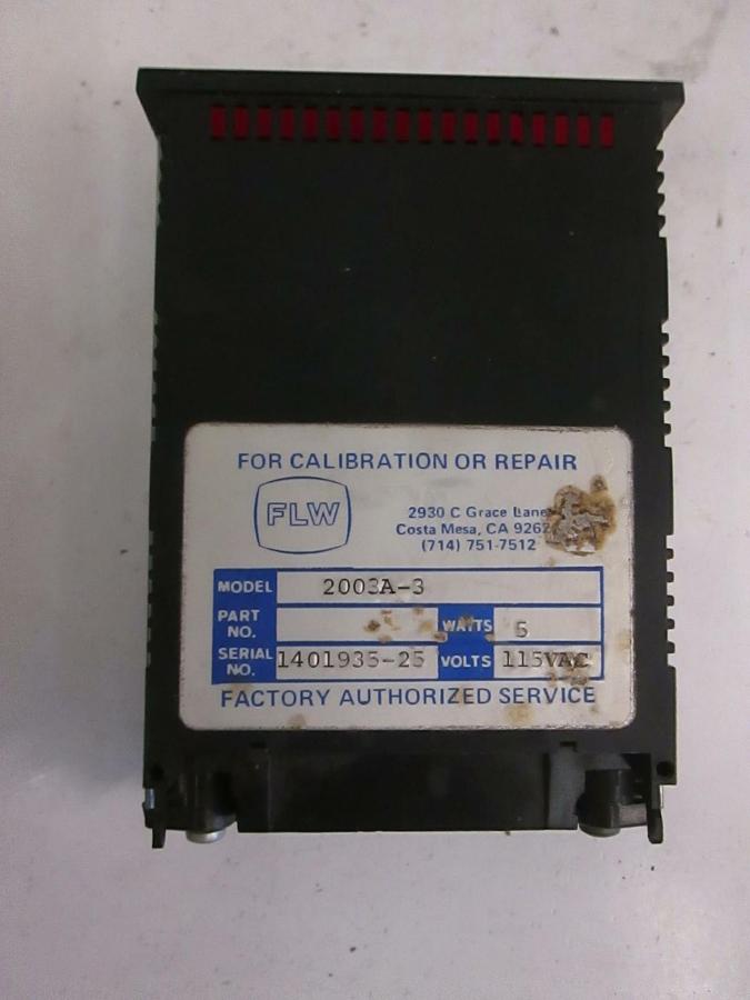 Used FLW Digital Panel Meter 2003A-3 Series, Used