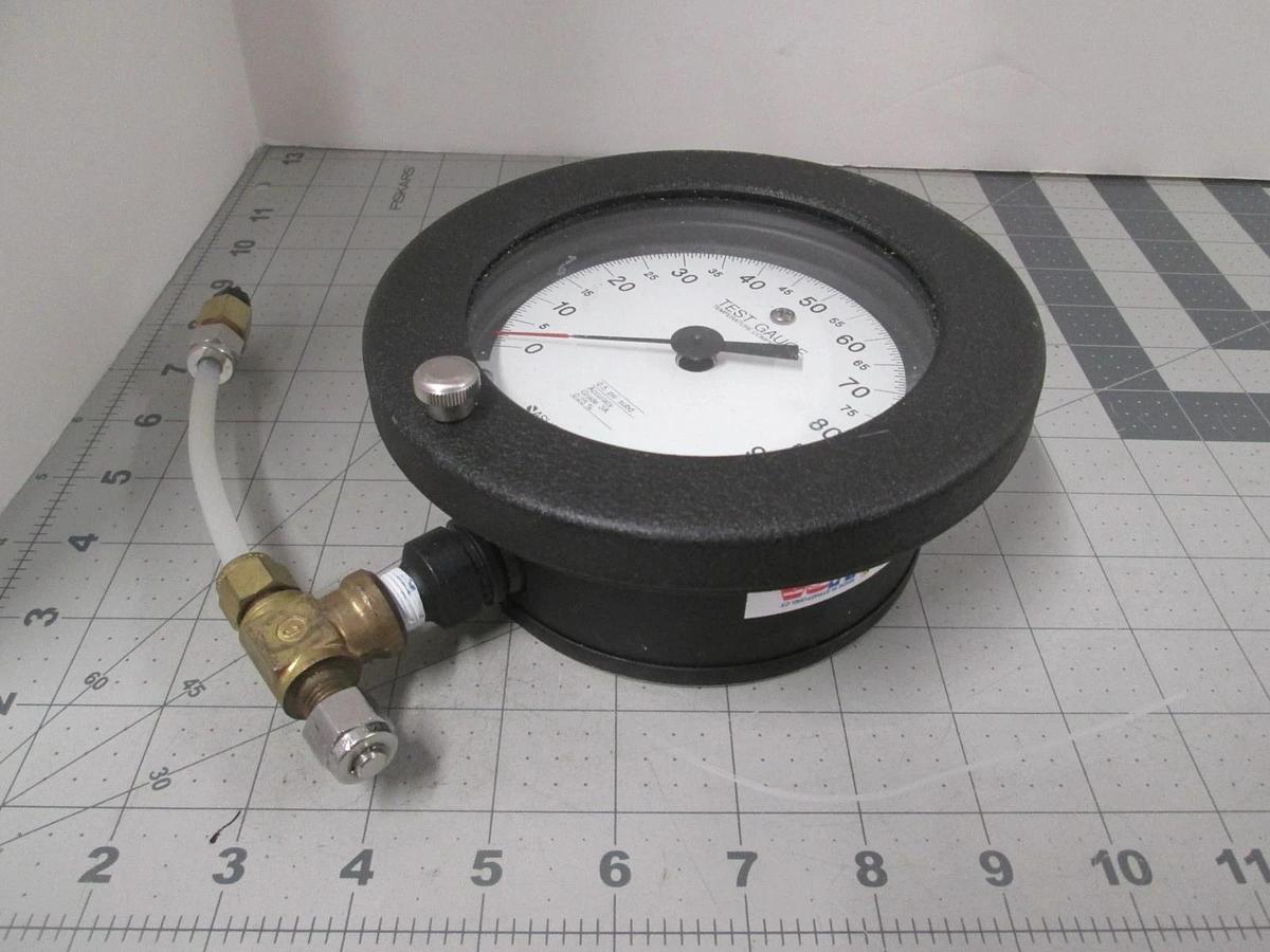 Used Ashcroft, Test Gauge, 0-100 PSI, Bottom Mount, Used