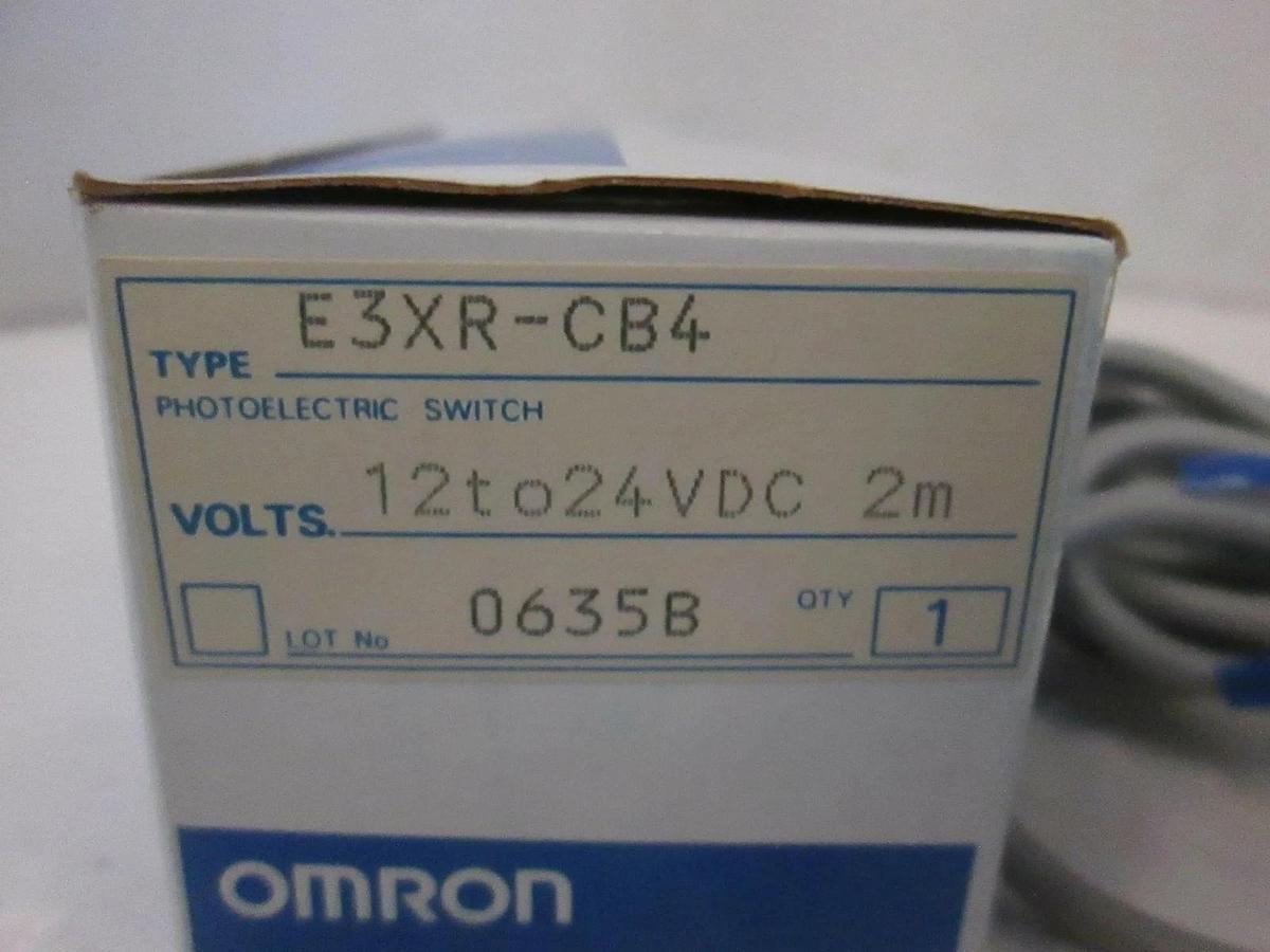 Omron E3XR-CB4 Photoelectric Switch, New Open Box