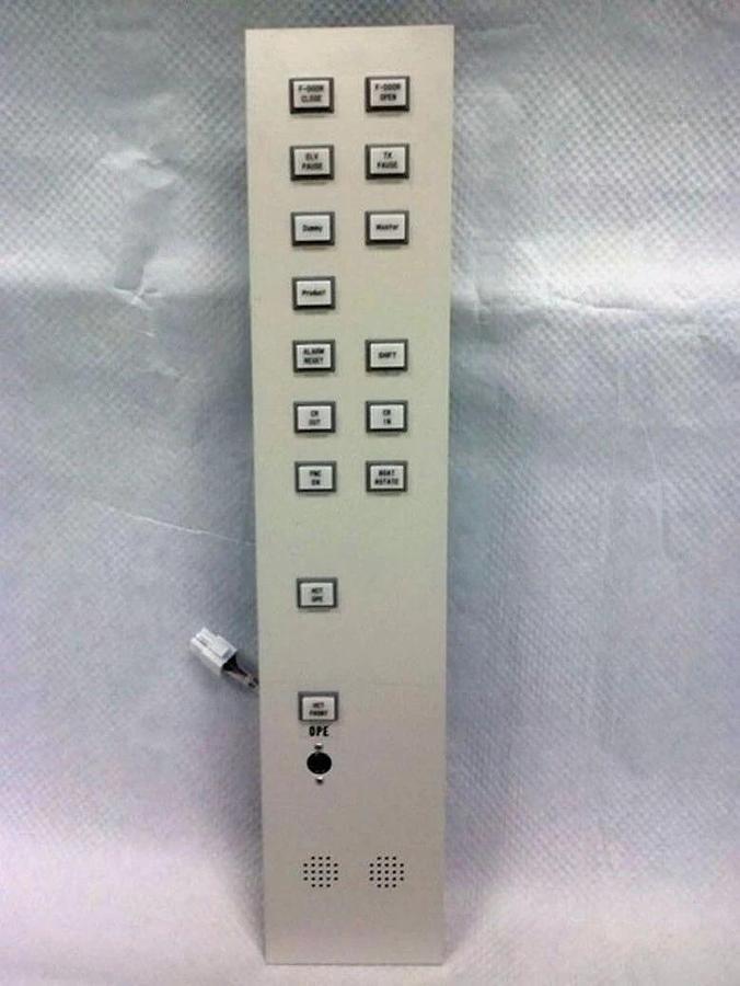 Used TEL Tokyo Electron MC-31137 A8S Operation Panel (CE) 1181-000524-12, Used