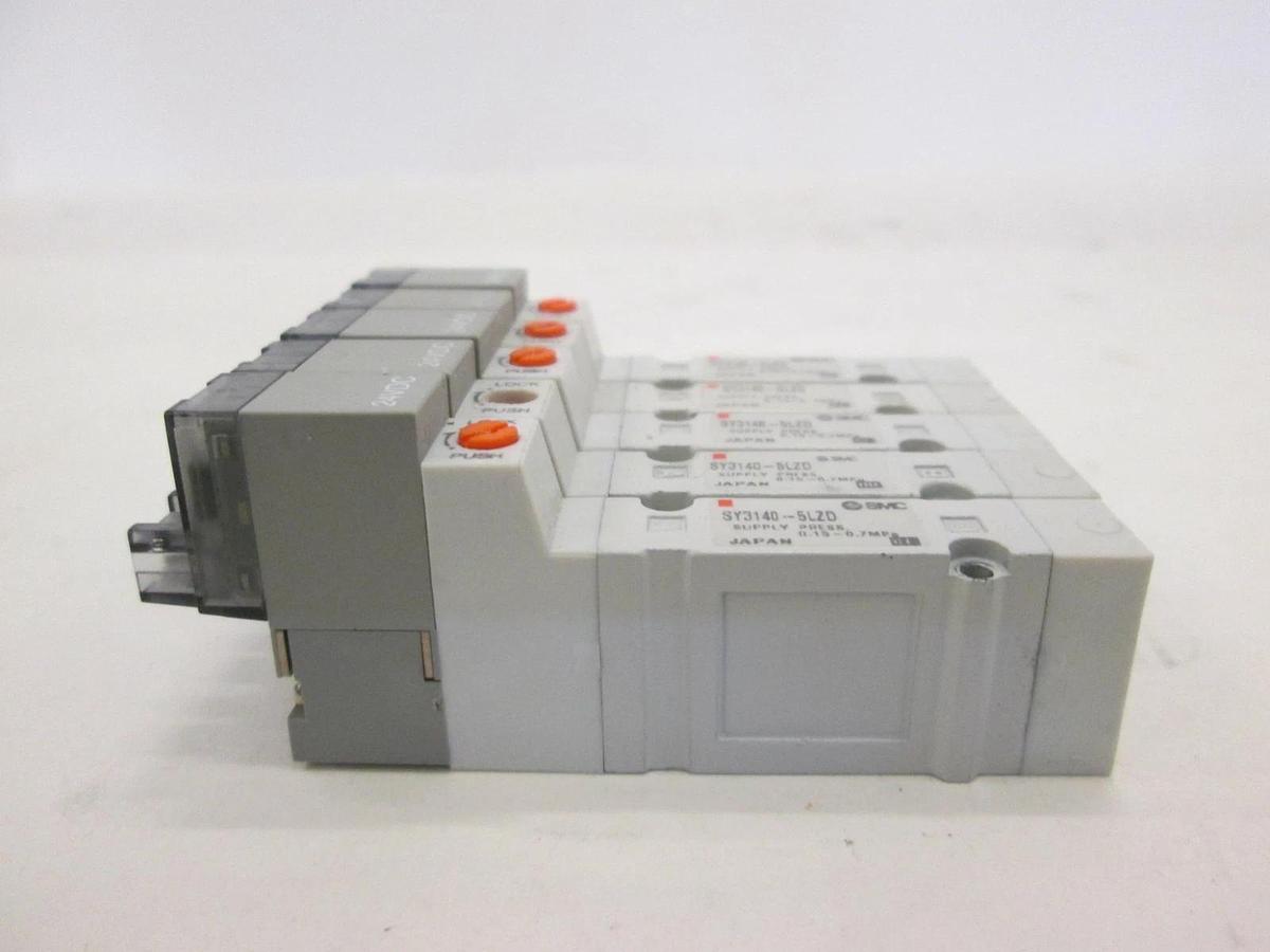 Used SMC, SY3140-5LZD, Solenoid Valve, Used, Lot of 5