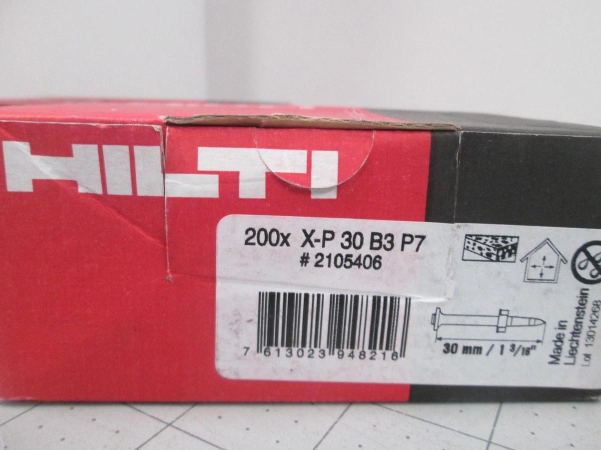 Hilti, X-P 30 B3 P7, New, Lot of 2 Boxes