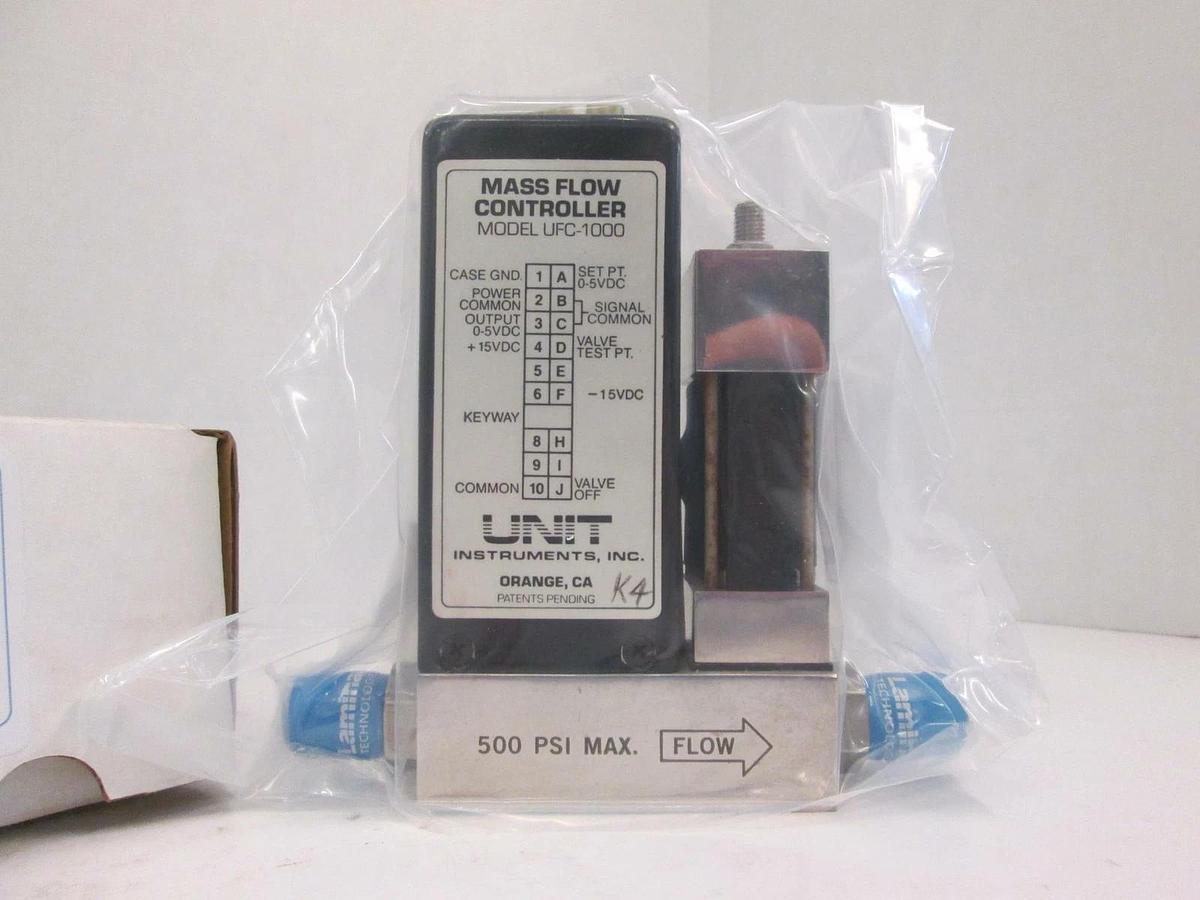 Used Unit UFC-1000 Mass Flow Controller MFC, O2, 10 SLPM