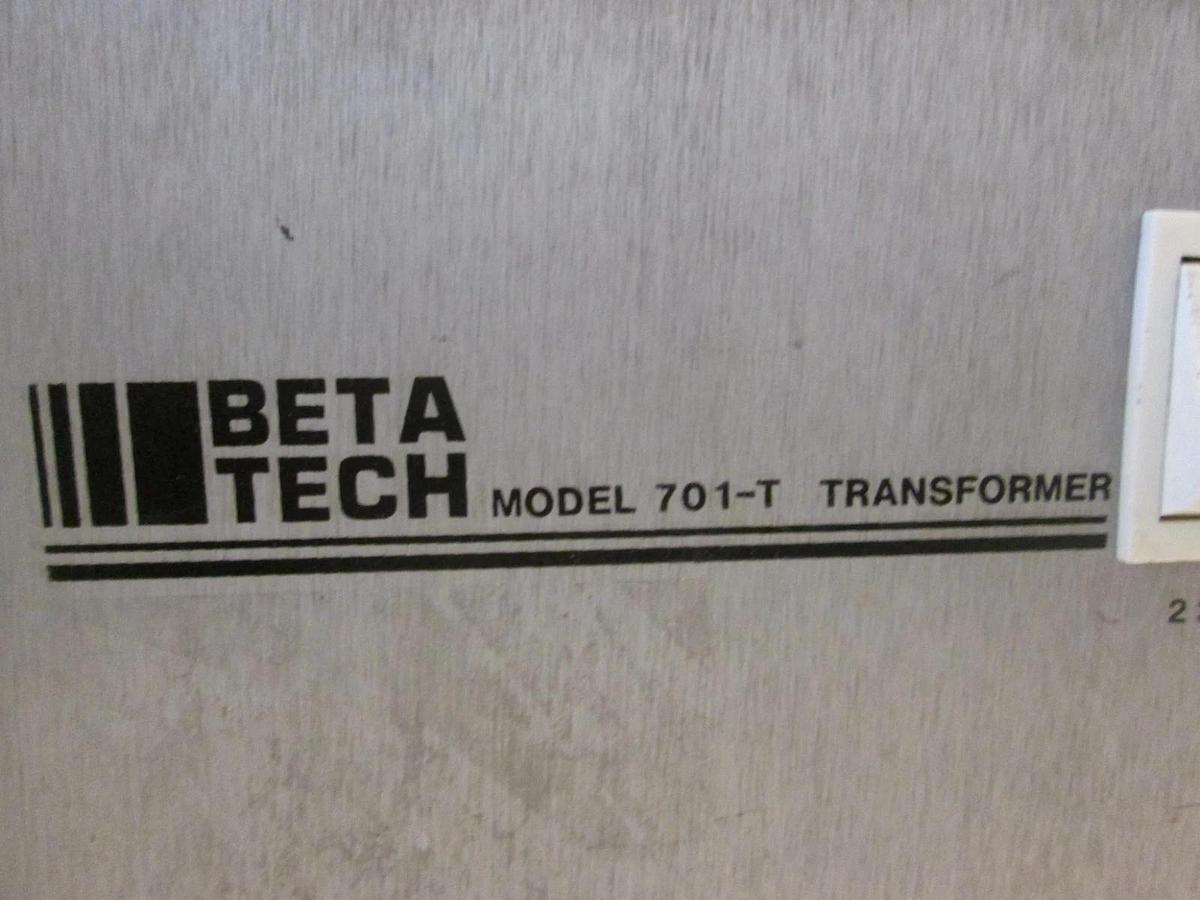 Used Beta Tech, Model 701-T, Transformer, 115VAC/ 230VAC, Used