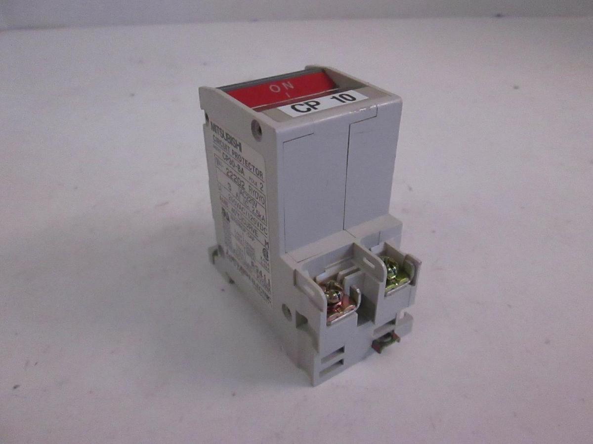 Used Mitsubishi Circuit Protector CP30-BA, 3A, 250VAC/125VDC, 2 Pole, Used