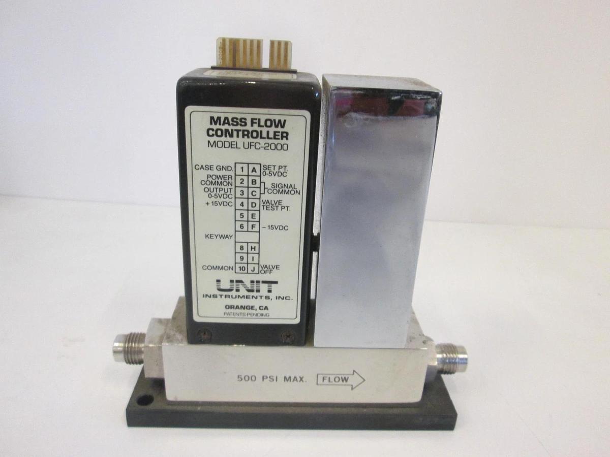Used Unit Instruments, UFC-2000, Mass Flow Controller, 15 SLM, 02, Used