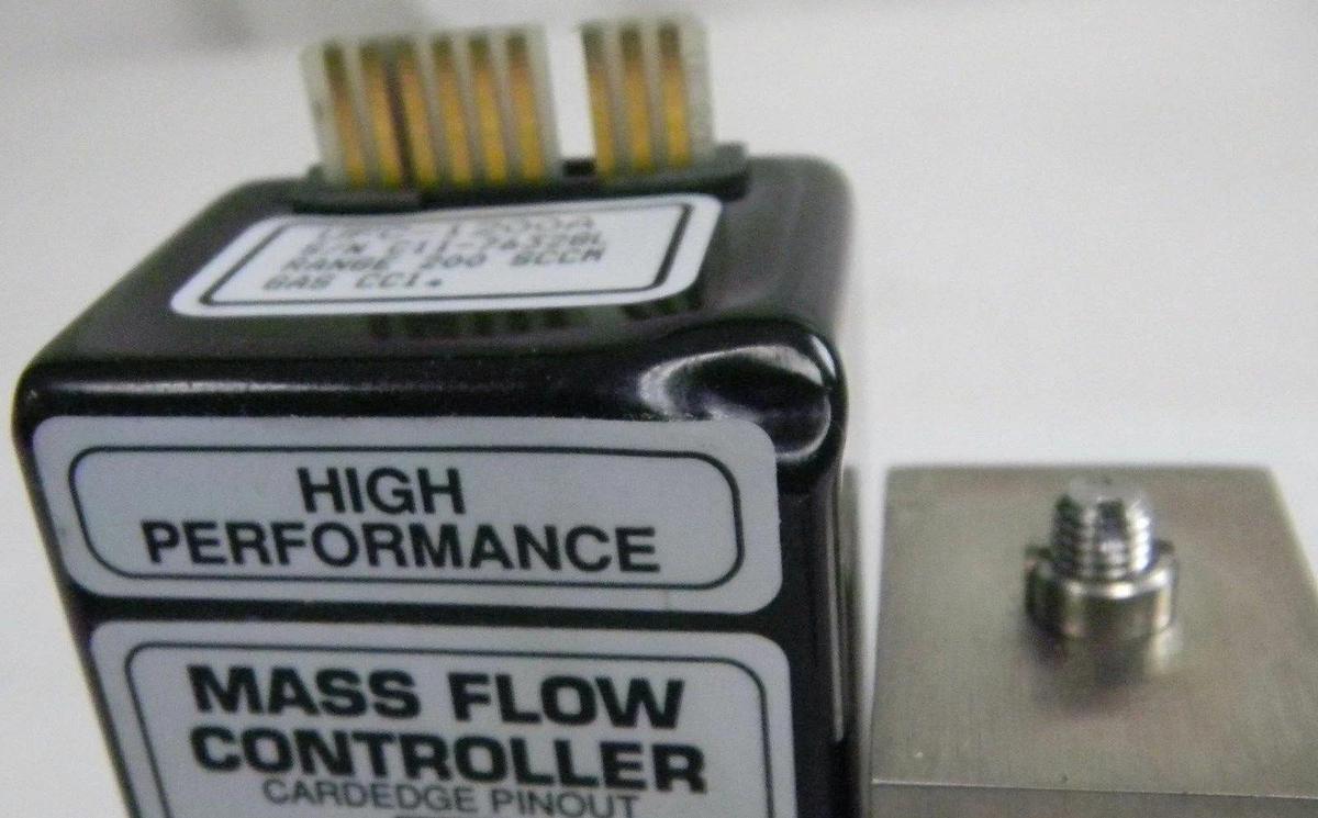 Used Unit UFC-1200A, Mass Flow Controller, Gas- CCL4, Range- 200 SCCM, 1/4" M I/O