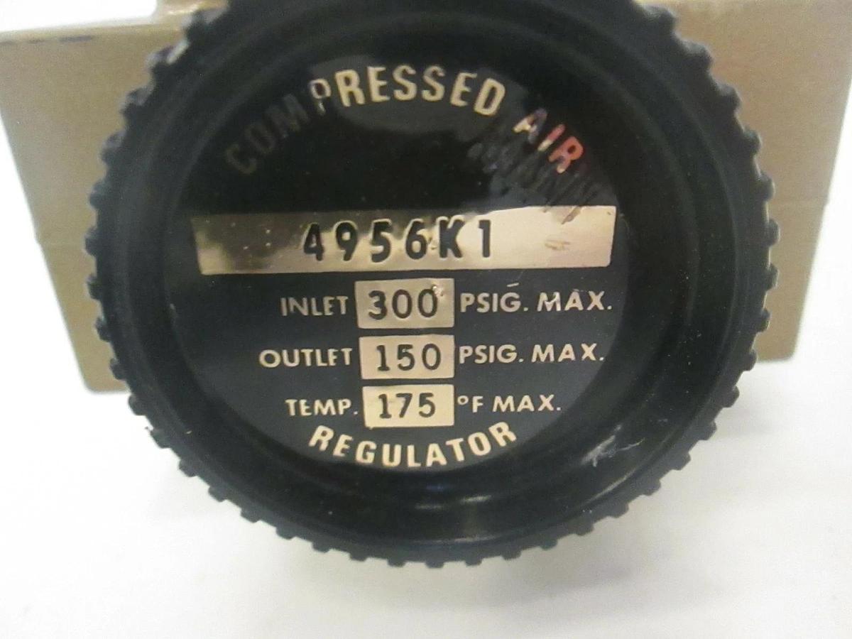 Used CompressedAir, Filter Regulator Assy w/ Gauge, 4956K1, Used