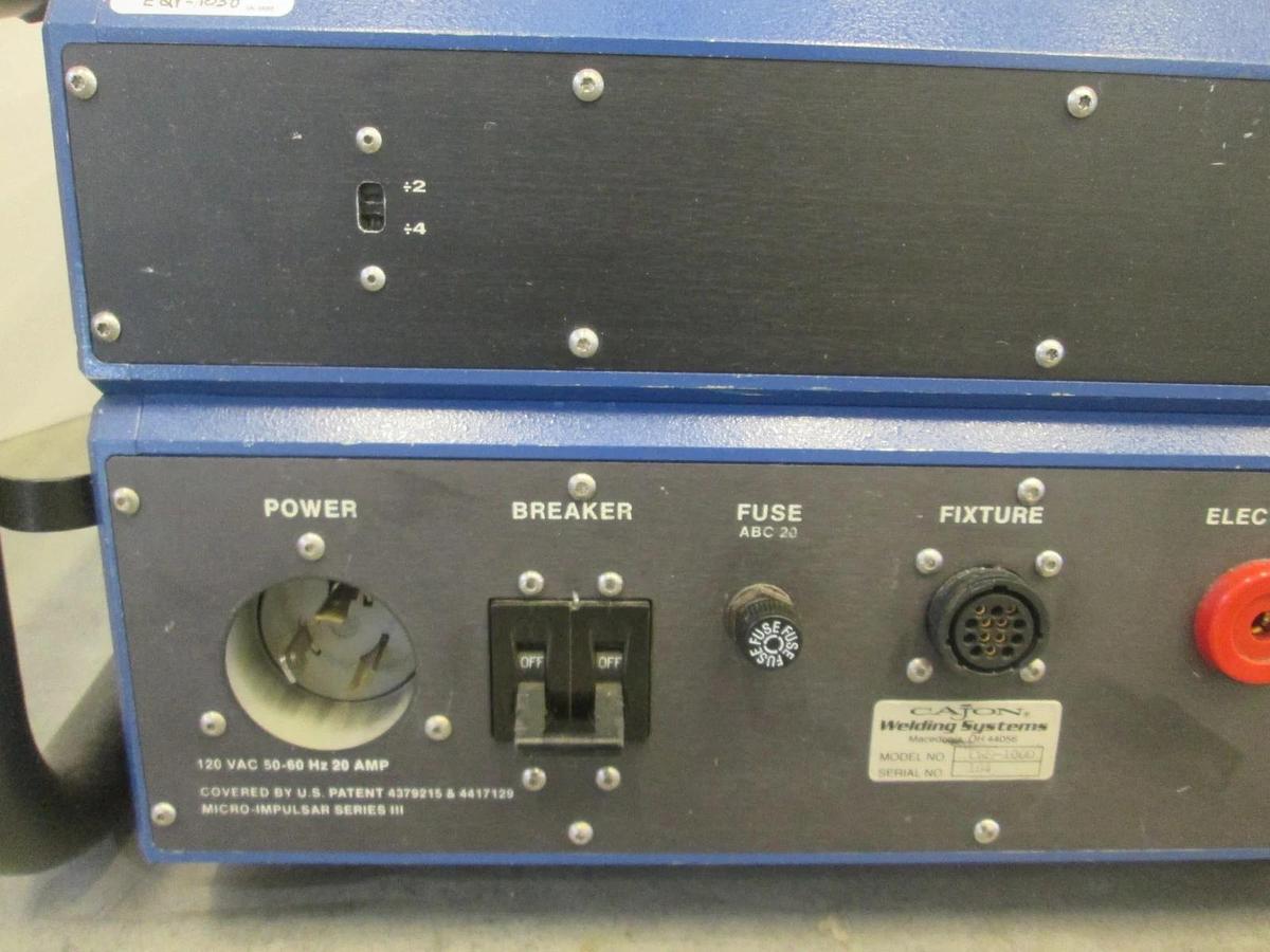 Used Swagelok, Orbital Welder Power Supply, CWS-100D w/ Manuals, Used