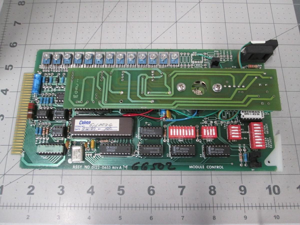 Siltec, 0122-0653, Control Module PCB Assy for WJ999, Used
