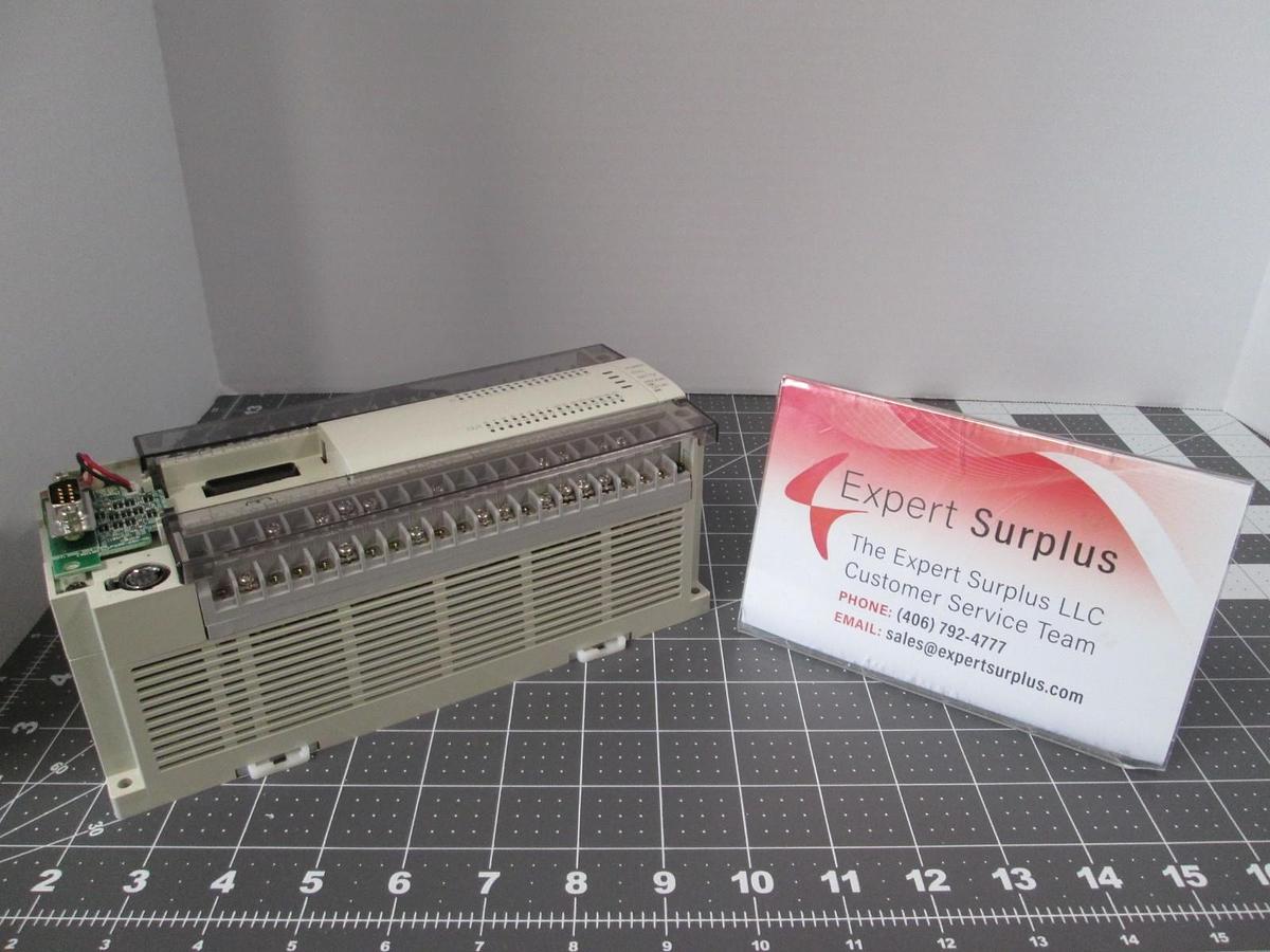 Used Mitsubishi, Transistor Unit PLC Module, FX2N-64MT, Used