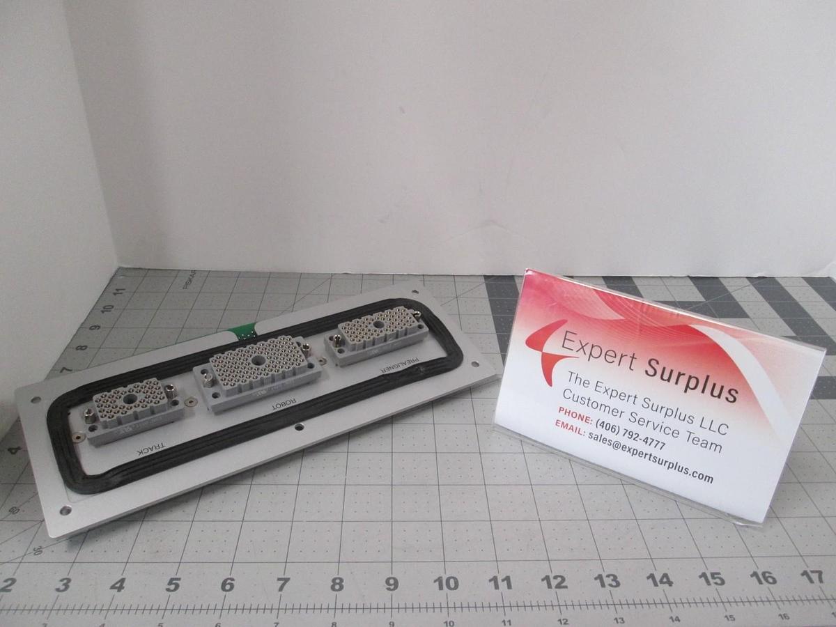 Genmark Automation, 950222011 w/ PCB, Breakout Bulkhead Panel, Brushless, New