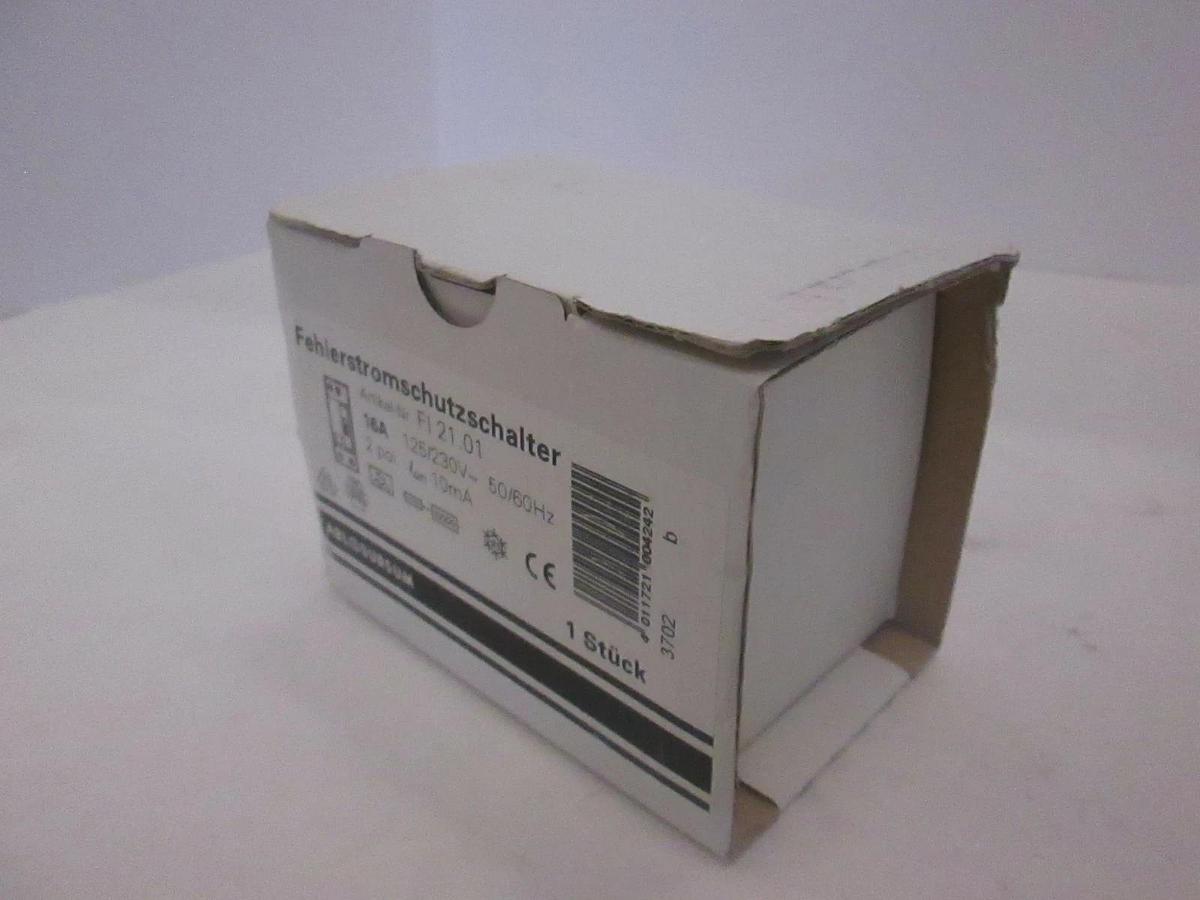 Used ABL Sursum, FI 21.01, 16A, 2 Pole Circuit Breaker, New