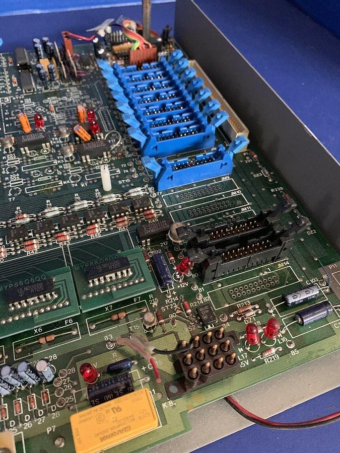 Used Semy Engineering Gas Interface PCB, MYP830400 W/ MYP821610C, Used