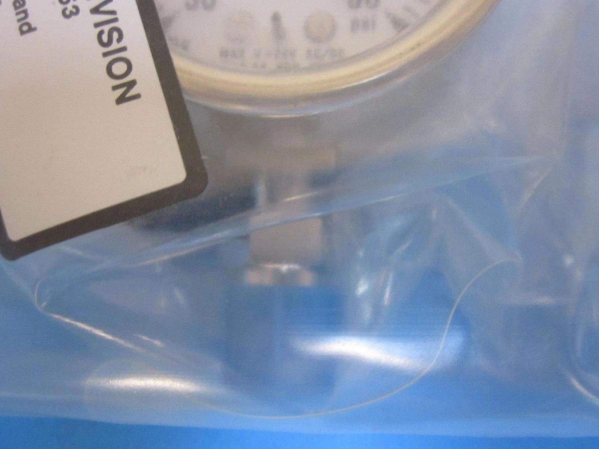 Ametek Gas Indicating Pressure Switch, IPS-200-24SGFT, 2", Class 100, 30-0-30