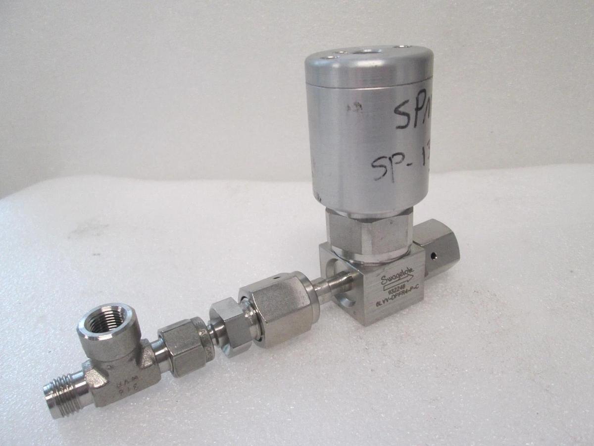 Used Swagelok, 6LVV-DPFR4-P-C, 1/4" FVCR Valve Assy, Used
