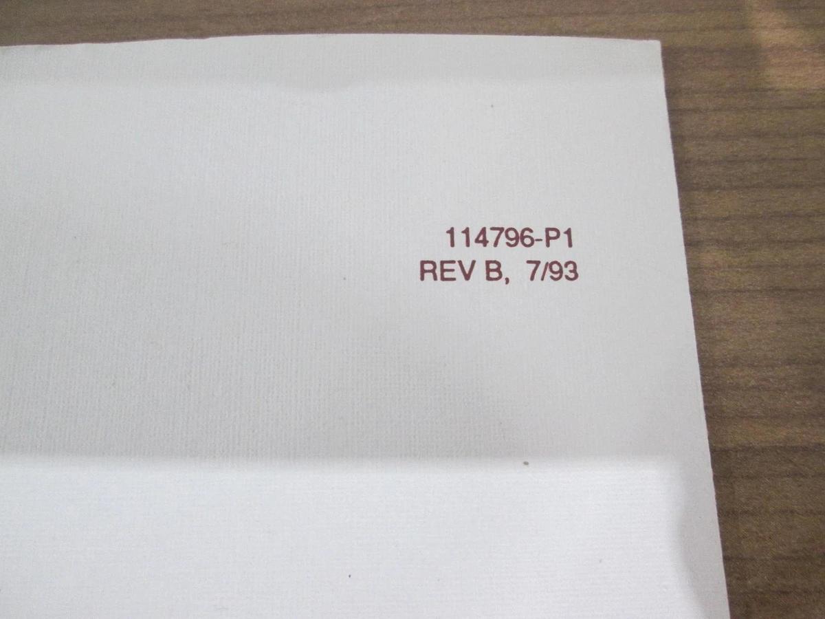 Used MKS, Type 253A, Throttling Valve 20mm to 10", Instruction Manual, Used