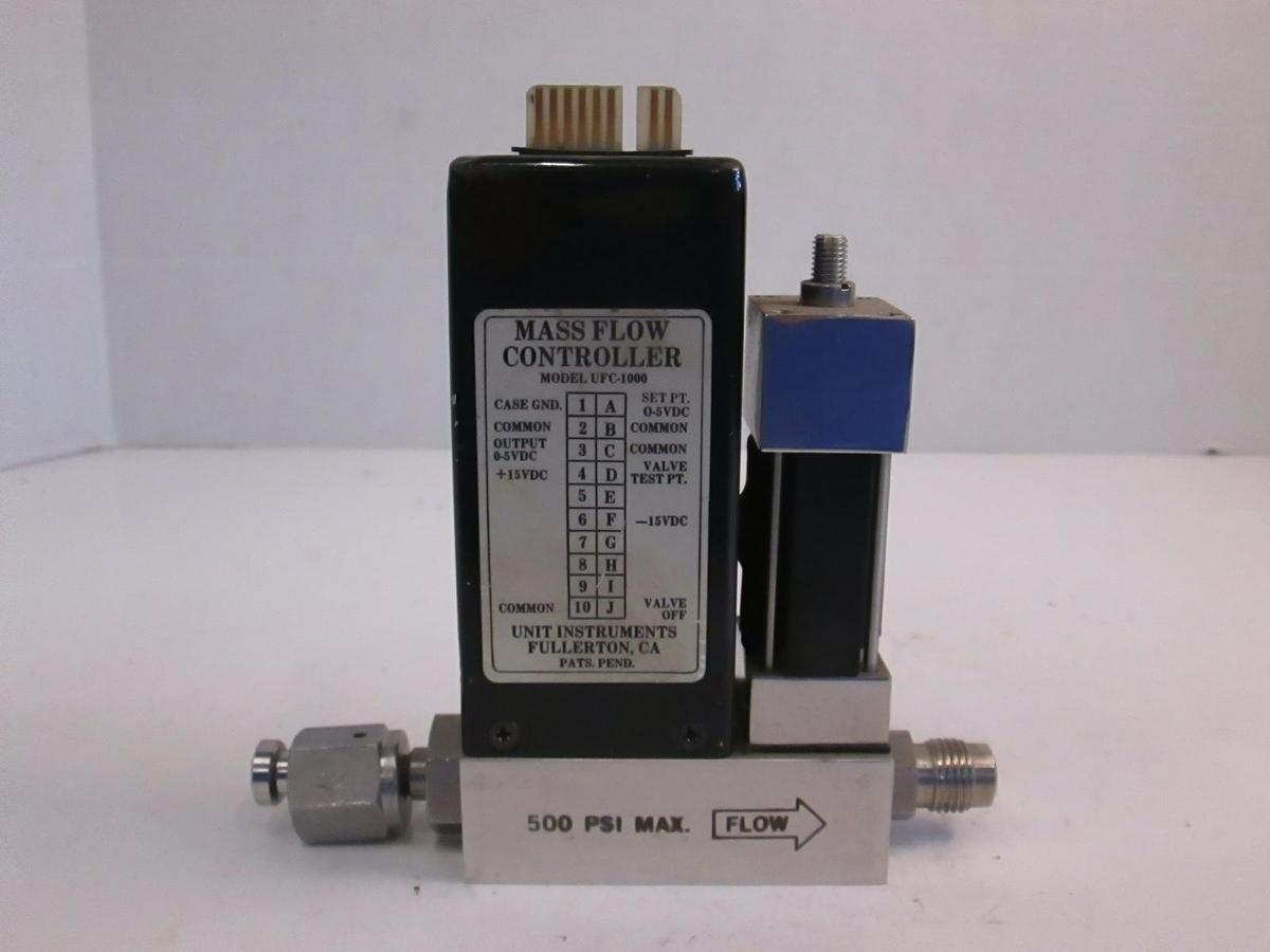 Used Unit UFC-1000 Mass Flow Controller MFC, N2, 10 SLM, FVCR