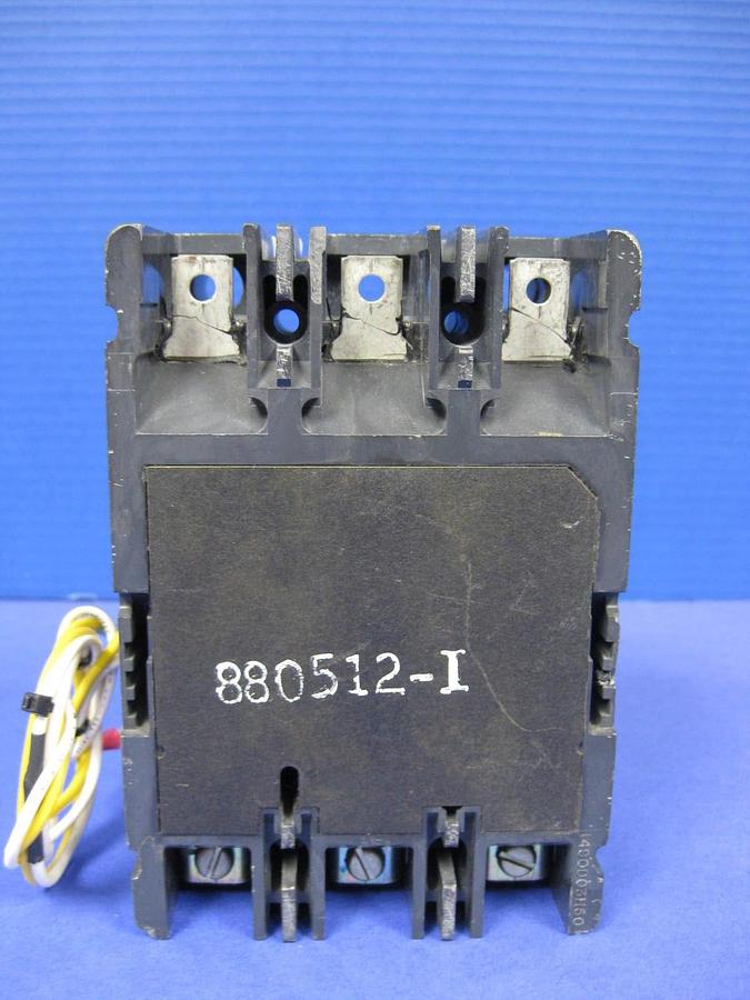 Used Westinghouse Series C HMCP030H1C Circuit Breaker, 600VAC-250VDC 30A 3 Pole, Used
