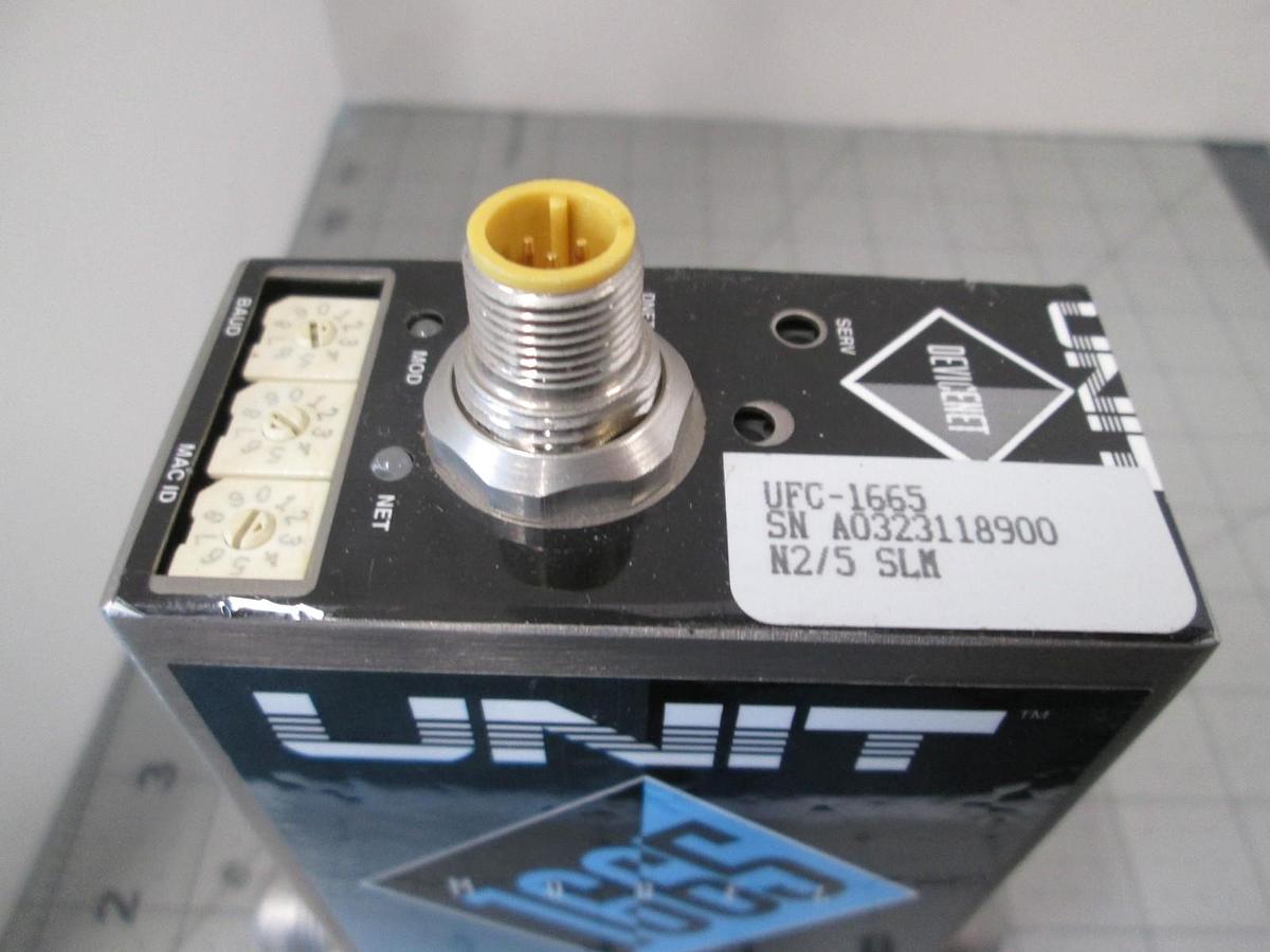 Used Unit, UFC-1665, N2, 5 SLM, Mass Flow Controller, New