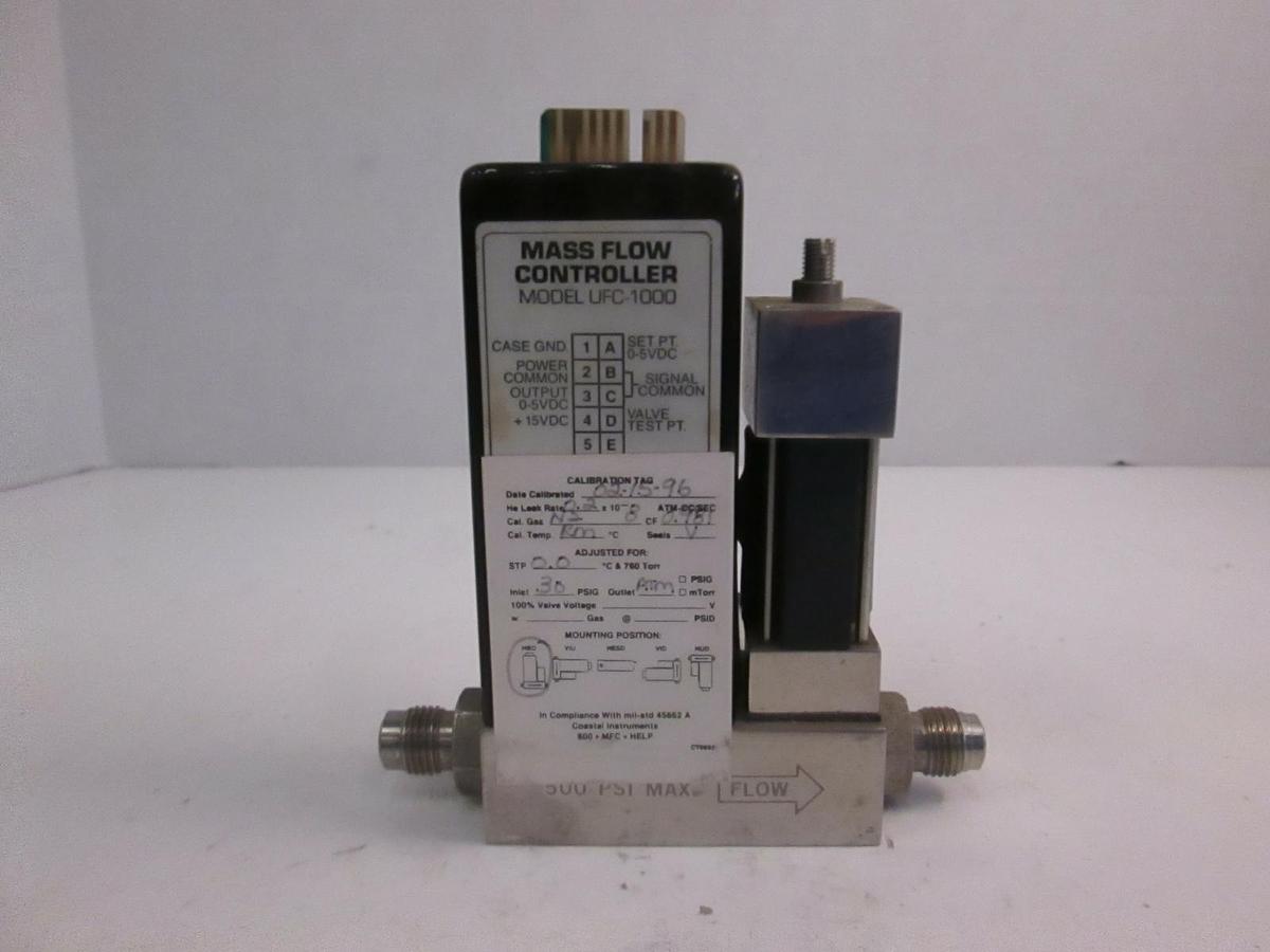 Used Unit UFC-1000 Mass Flow Controller MFC, O2, 10 SLM